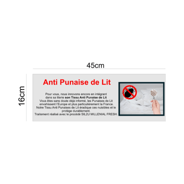 Matelas Acoplex Couchage Latex Anti Punaise de Lit – Image 3